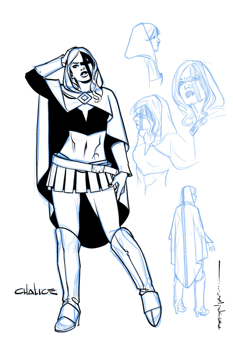 Illustration for article titled Meet Chalice, a New Transgender Superhero